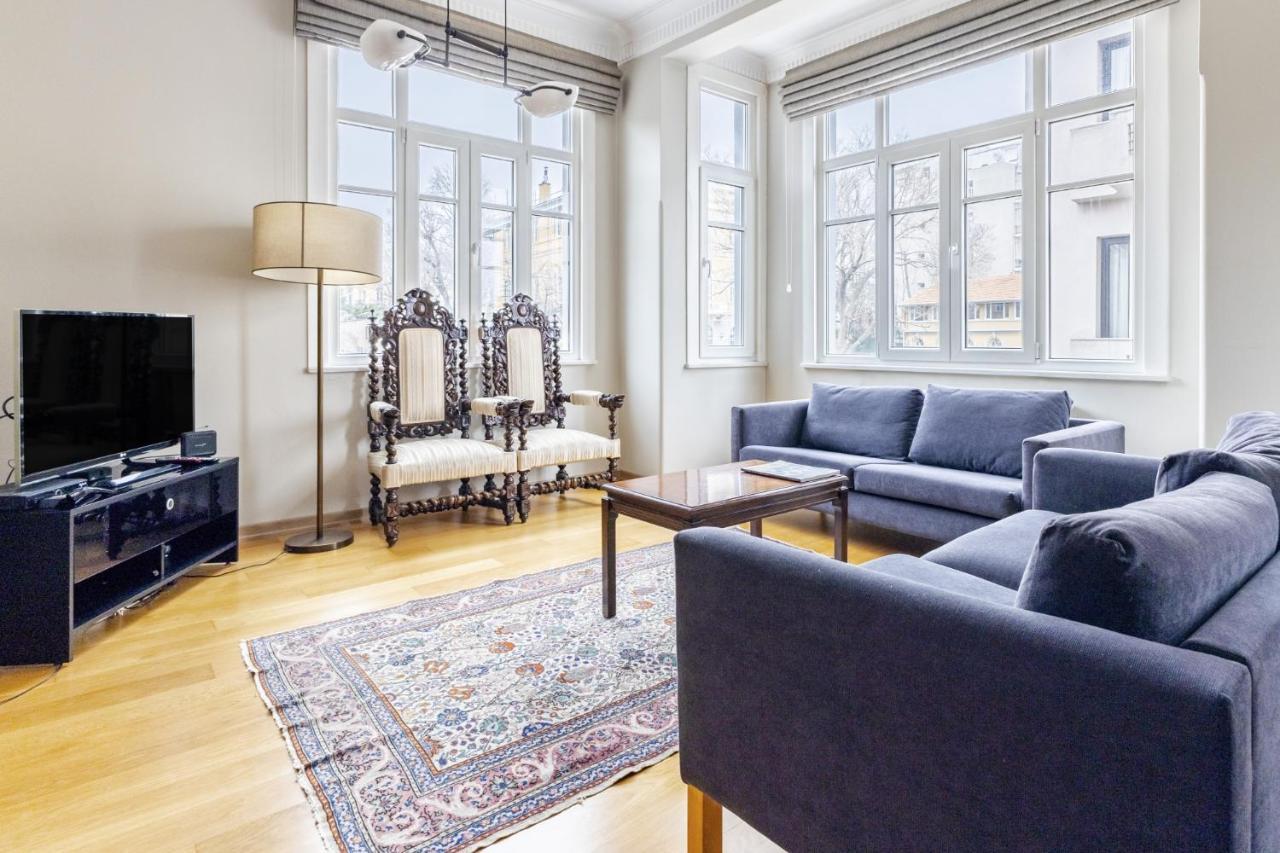Flat With Balcony And Bosphorus View In Beyoglu Διαμέρισμα Κωνσταντινούπολη Εξωτερικό φωτογραφία